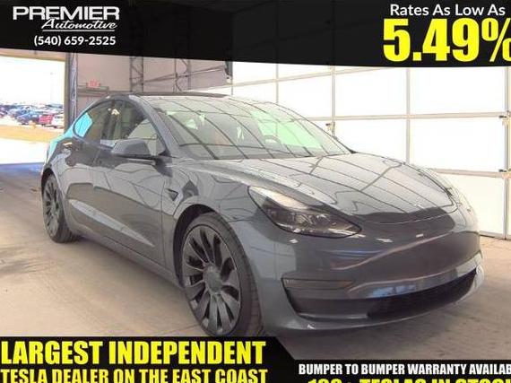 TESLA MODEL 3 2021 5YJ3E1EC5MF914422 image